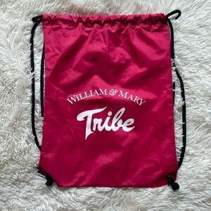 William & Mary Vintage Drawstring Backpack Old Mascot TRIBE